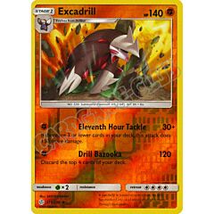 115 / 236 Excadrill rara foil reverse (EN) -NEAR MINT-