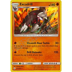 115 / 236 Excadrill rara foil (EN) -NEAR MINT-