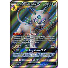 219 / 236 Alolan Persian GX ultra rara foil (EN) -NEAR MINT-