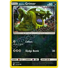 127 / 236 Alolan Grimer comune foil reverse (EN) -NEAR MINT-
