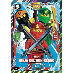 046 / 252 Team Ninja Del Non-Regno foil (IT) -NEAR MINT-