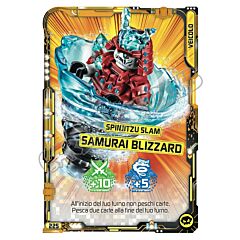 225 / 252 Spinjitzu Slam Samurai Blizzard normale (IT) -NEAR MINT-