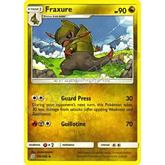 155 / 236 Fraxure non comune normale (EN) -NEAR MINT-