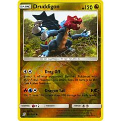 157 / 236 Druddigon comune foil reverse (EN) -NEAR MINT-
