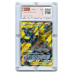 162 / 181 Pikachu e Zekrom GX ultra rara foil (IT) -GRADATA-SCC/08,5