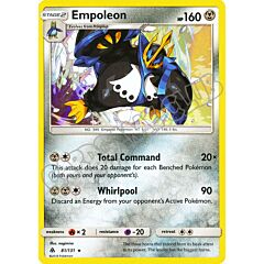 081 / 131 Empoleon rara foil (EN) -NEAR MINT-