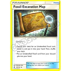107 / 131 Fossil Excavation Map non comune normale (EN) -NEAR MINT-