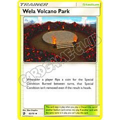 63 / 70 Wela Volcano Parc non comune normale (EN) -NEAR MINT-