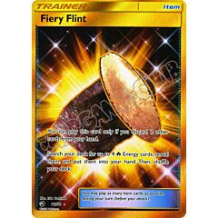 76 / 70 Fiery Flint rara segreta foil (EN) -NEAR MINT-