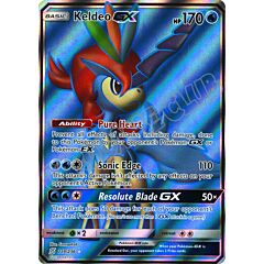 219 / 236 Keldeo GX ultra rara foil (EN) -NEAR MINT-