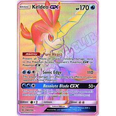 240 / 236 Keldeo GX rara segreta foil (EN) -NEAR MINT-