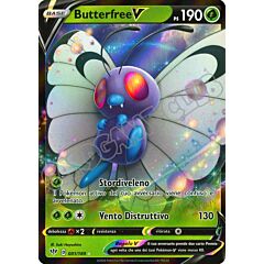 001 / 189 Butterfree V rara V foil (IT) -NEAR MINT-