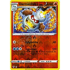 028 / 189 Darmanitan di Galar rara foil reverse (IT) -NEAR MINT-