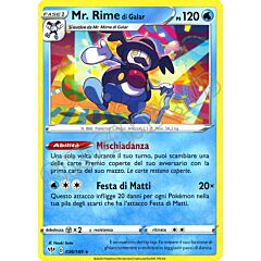 036 / 189 Mr. Rime di Galar rara normale (IT) -NEAR MINT-