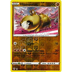 093 / 189 Hippopotas comune foil reverse (IT) -NEAR MINT-