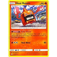 024 / 156 Heat Rotom rara normale (EN) -NEAR MINT-