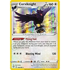 156 / 189 Corviknight rara foil (EN) -NEAR MINT-