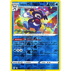 036 / 189 Galarian Mr. Rime rara foil reverse (EN) -NEAR MINT-