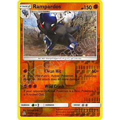 065 / 156 Rampardos rara foil reverse (EN) -NEAR MINT-