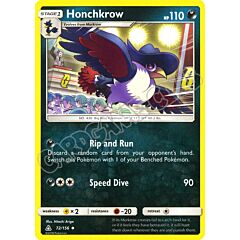 072 / 156 Honchkrow non comune normale (EN) -NEAR MINT-