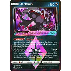 077 / 156 Darkrai rara prisma foil (EN) -NEAR MINT-