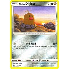 078 / 156 Alolan Diglett comune normale (EN) -NEAR MINT-