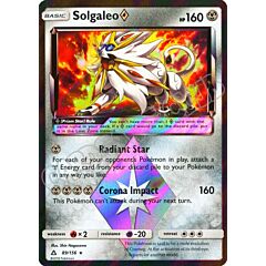 089 / 156 Solgaleo rara prisma foil (EN) -NEAR MINT-