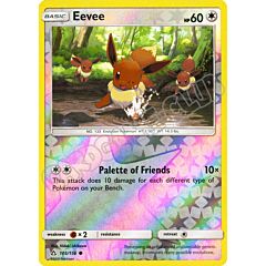 105 / 156 Eevee comune foil reverse (EN) -NEAR MINT-