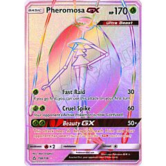 158 / 156 Pheromosa GX rara segreta foil (EN) -NEAR MINT-