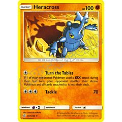 107 / 236 Heracross non comune normale (EN) -NEAR MINT-