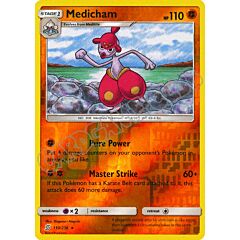 110 / 236 Medicham rara foil reverse (EN) -NEAR MINT-