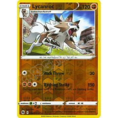 30 / 73 Lycanroc rara foil reverse (EN) -NEAR MINT-