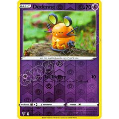 077 / 185 Dedenne comune foil reverse (EN) -NEAR MINT-