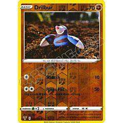 091 / 185 Drilbur comune foil reverse (EN) -NEAR MINT-