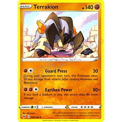 092 / 185 Terrakion rara normale (EN) -NEAR MINT-