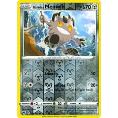 112 / 185 Galarian Meowth comune foil reverse (EN) -NEAR MINT-