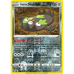125 / 185 Galarian Stunfisk non comune foil reverse (EN) -NEAR MINT-