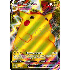 044 / 185 Pikachu VMAX rara VMAX foil (IT) -NEAR MINT-