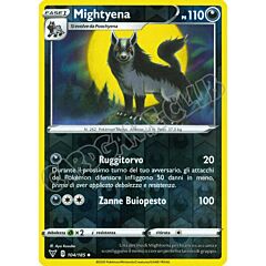 104 / 185 Mightyena non comune foil reverse (IT) -NEAR MINT-