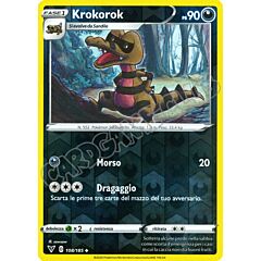 108 / 185 Krokorok non comune foil reverse (IT) -NEAR MINT-