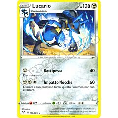 120 / 185 Lucario rara normale (IT) -NEAR MINT-