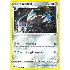 122 / 185 Excadrill non comune normale (IT) -NEAR MINT-