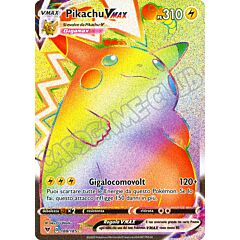 188 / 185 Pikachu VMAX rara segreta foil (IT) -NEAR MINT-