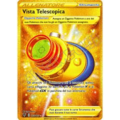 203 / 185 Vista Telescopica rara segreta foil (IT) -NEAR MINT-
