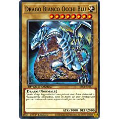 SBCB-IT087 Drago Bianco Occhi Blu comune 1a Edizione (IT) -NEAR MINT-