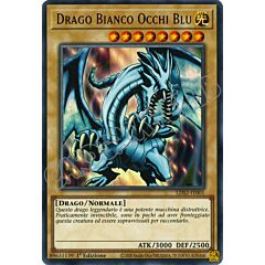 LDS2-IT001 Drago Bianco Occhi Blu (scritta VIOLA) ultra rara 1a Edizione (IT) -NEAR MINT-