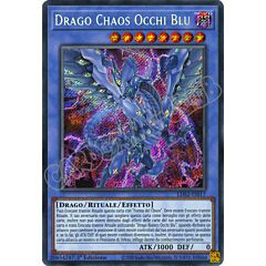 LDS2-IT017 Drago Chaos Occhi Blu rara segreta 1a Edizione (IT) -NEAR MINT-