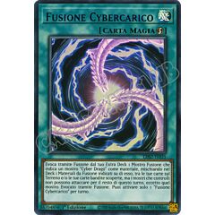 LDS2-IT035 Fusione Cybercarico (scritta BLU) ultra rara 1a Edizione (IT) -NEAR MINT-