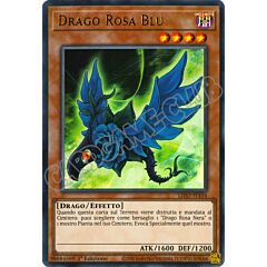 LDS2-IT104 Drago Rosa Blu (scritta ORO) ultra rara 1a Edizione (IT) -NEAR MINT-