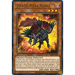 LDS2-IT108 Drago Rosa Rossa (scritta ORO) ultra rara 1a Edizione (IT) -NEAR MINT-